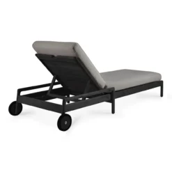 Kussen voor teak Jack adjustable lounger zwart - mocha