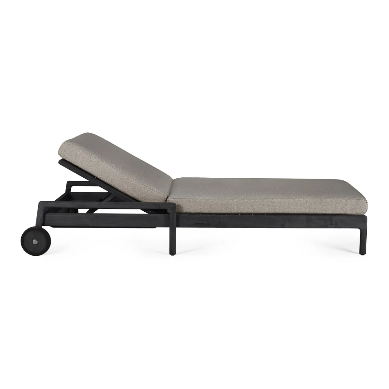 Kussen voor teak Jack adjustable lounger zwart - mocha