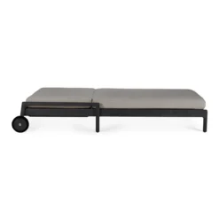 Kussen voor teak Jack adjustable lounger zwart - mocha