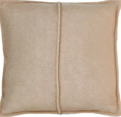 Kussen wol licht camel 47x47