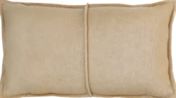 Kussen wol licht camel 40x60cm