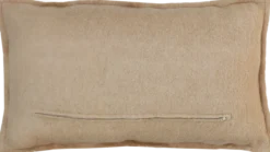 Kussen wol licht camel 40x60cm