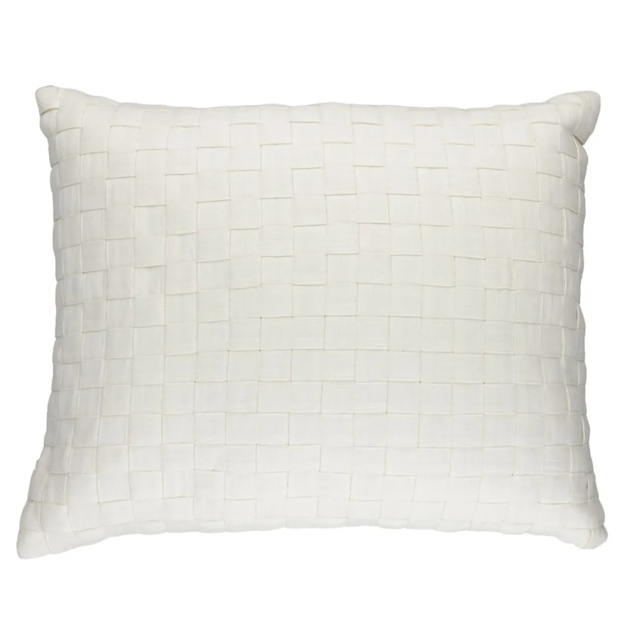 Kussen Woven linnen offwhite