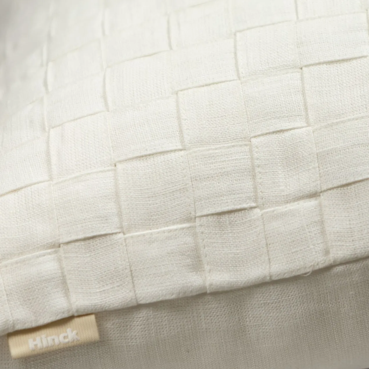 Kussen Woven linnen offwhite