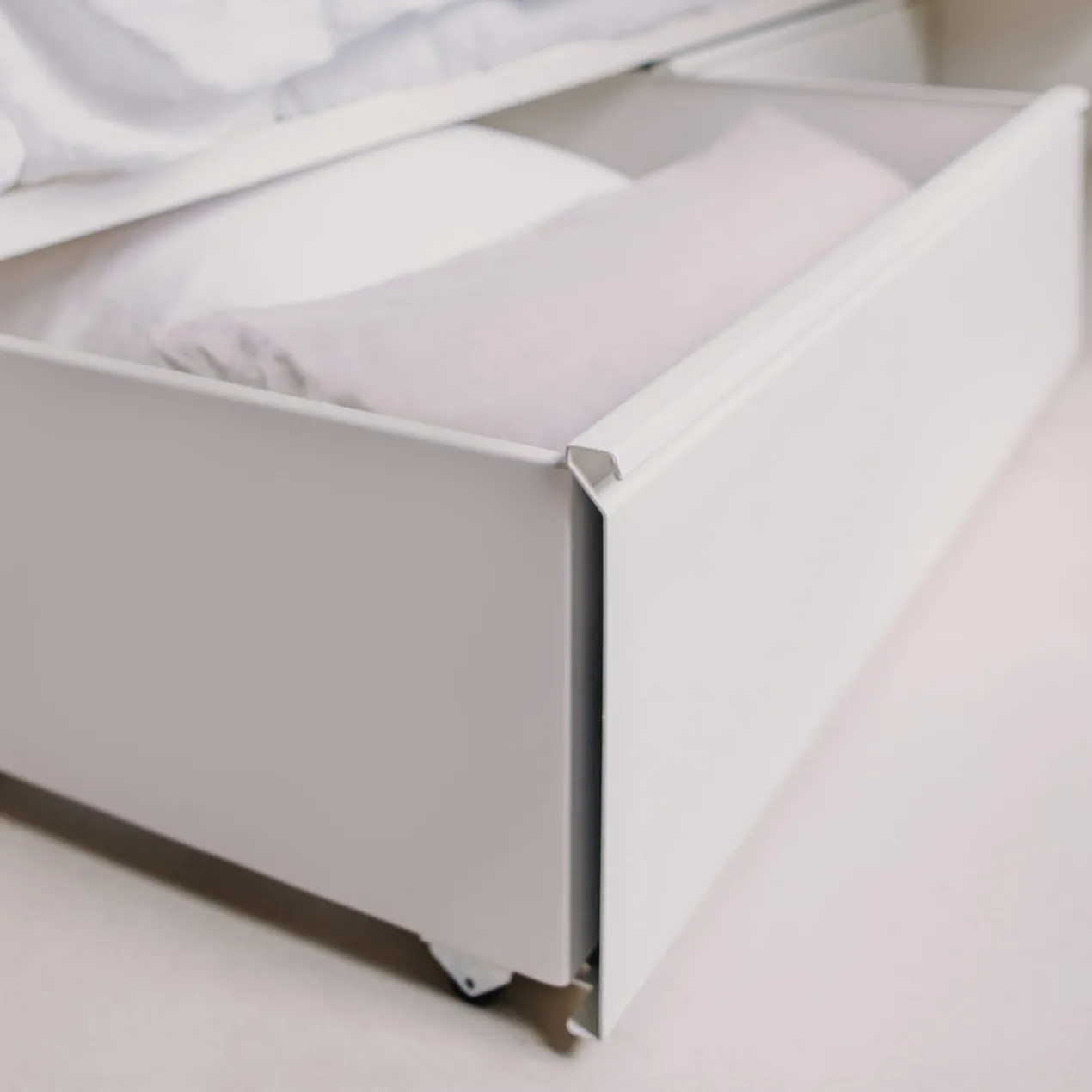 Lade voor bedframe °01 en °02 | Wit Voor 80 x 200 cm (per stuk)