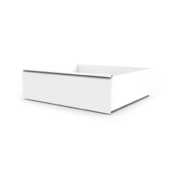 Lade voor bedframe °01 en °02 | Wit Voor 90 x 220 cm (per stuk)
