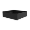 Lade voor bedframe °01 en °02 | Zwart Voor 90 x 200 cm (per stuk)