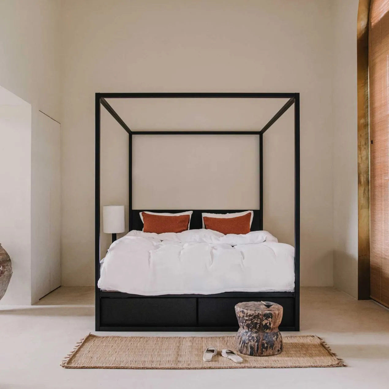Lade voor bedframe °01 en °02 | Zwart voor 180 x 200 cm (per stuk)