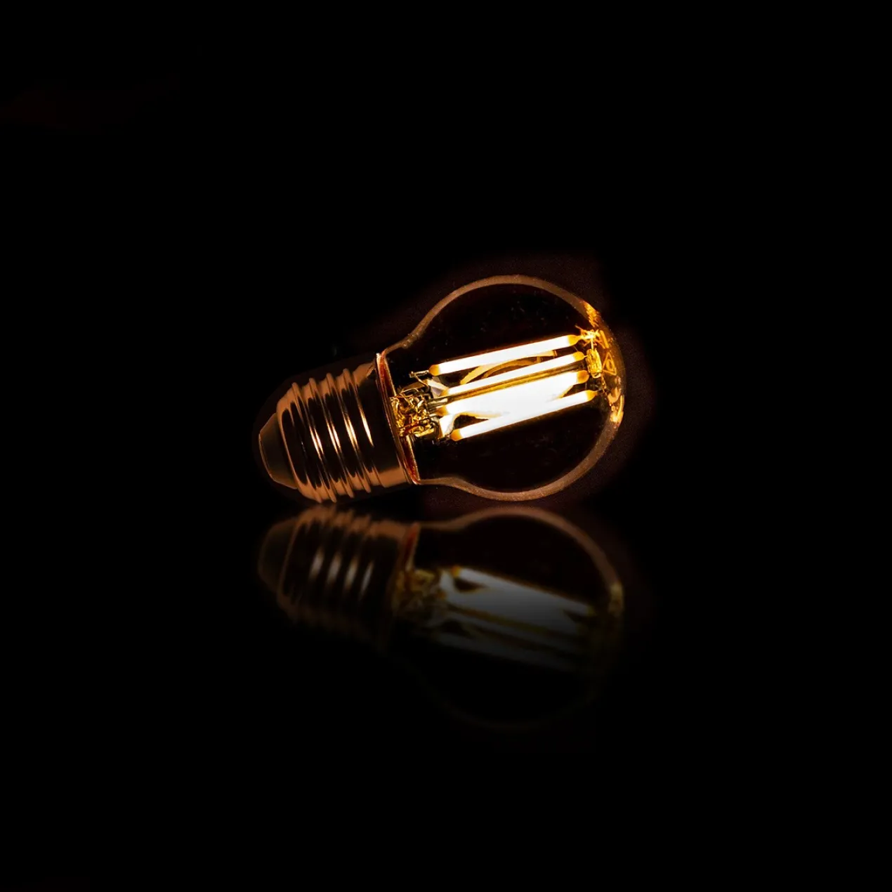 Lamp B - LED filament bol Ø4,5 cm