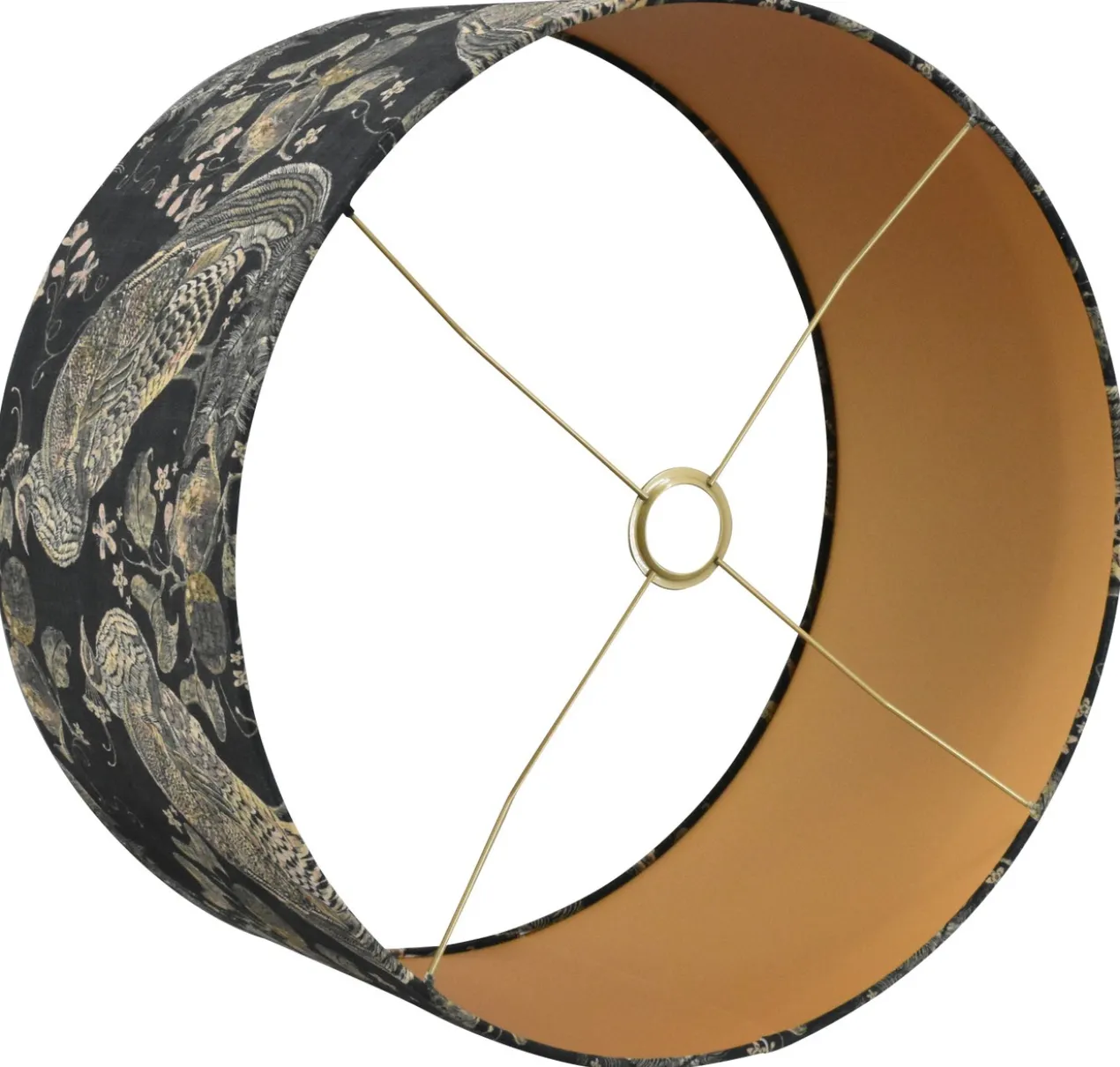 Lampenkap Charly staand bronze 50x50x25cm