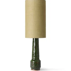 Lampenkap Jute Cilinder jade groen