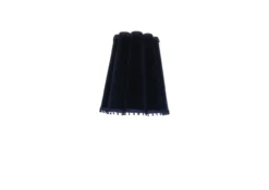 lampenkap large fluweel donkerblauw