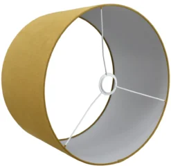 Lampenkap Linda mosterd 40x40x25cm