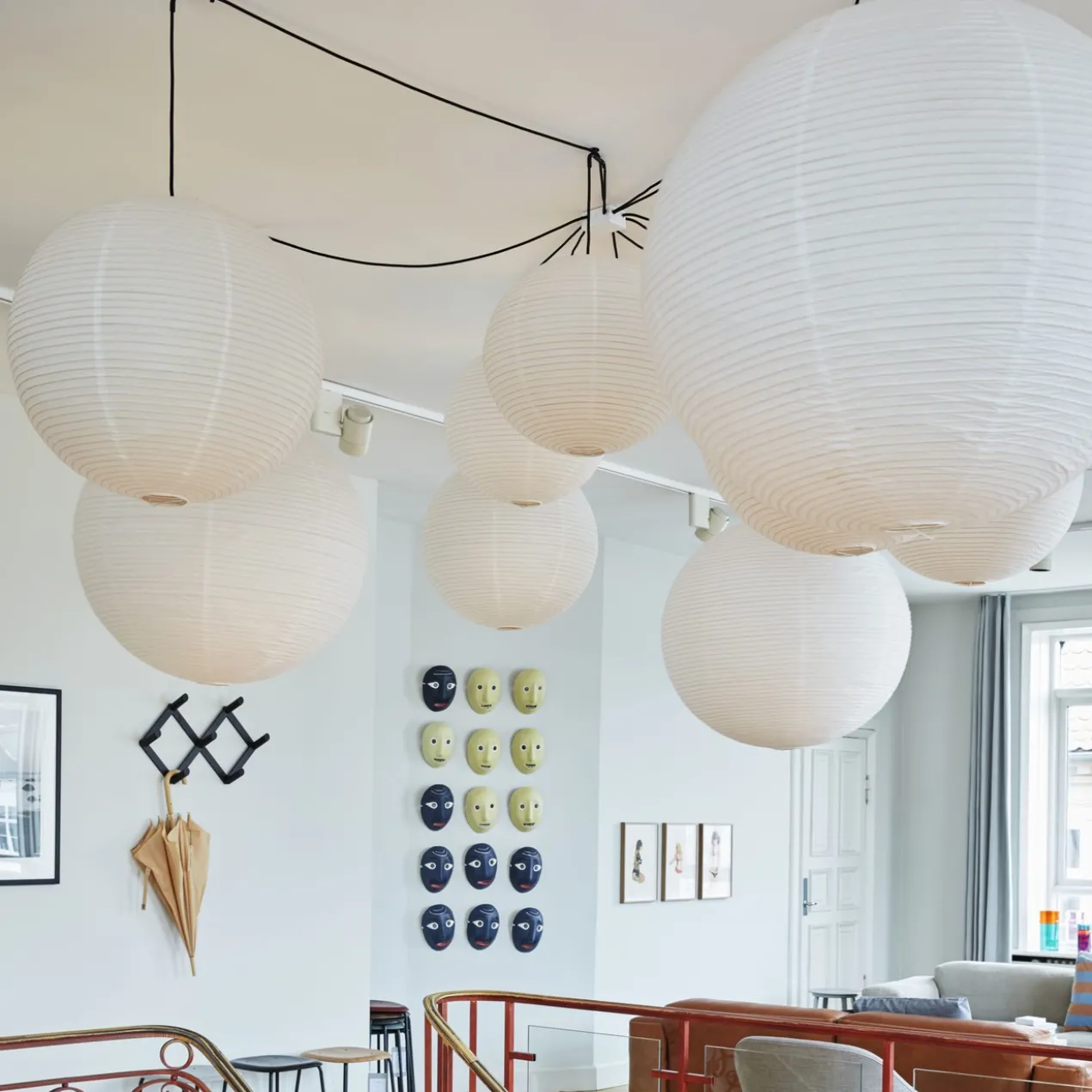 Lampenkap Paper Shade Ø60 cm wit