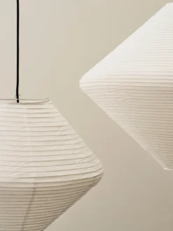 Lampenkap Paper Shade Diamond classic white Ø60 cm