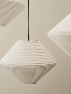 Lampenkap Paper Shade Diamond classic white Ø60 cm