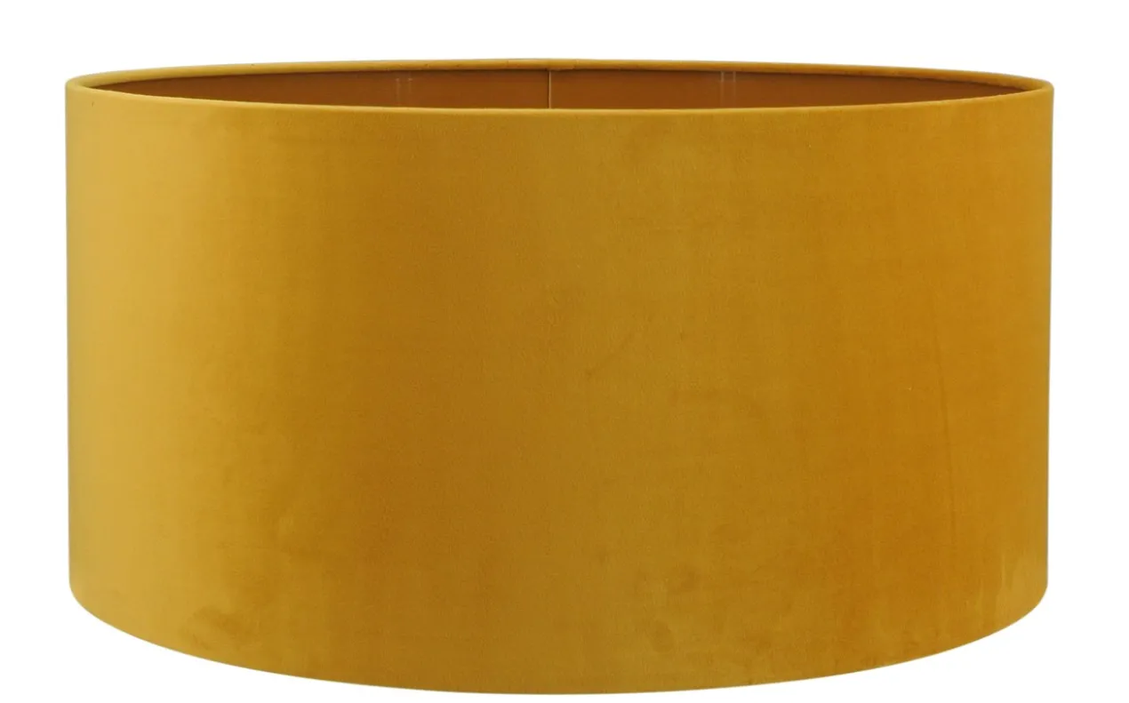 Lampenkap San Remo velours oker 50x50x25cm