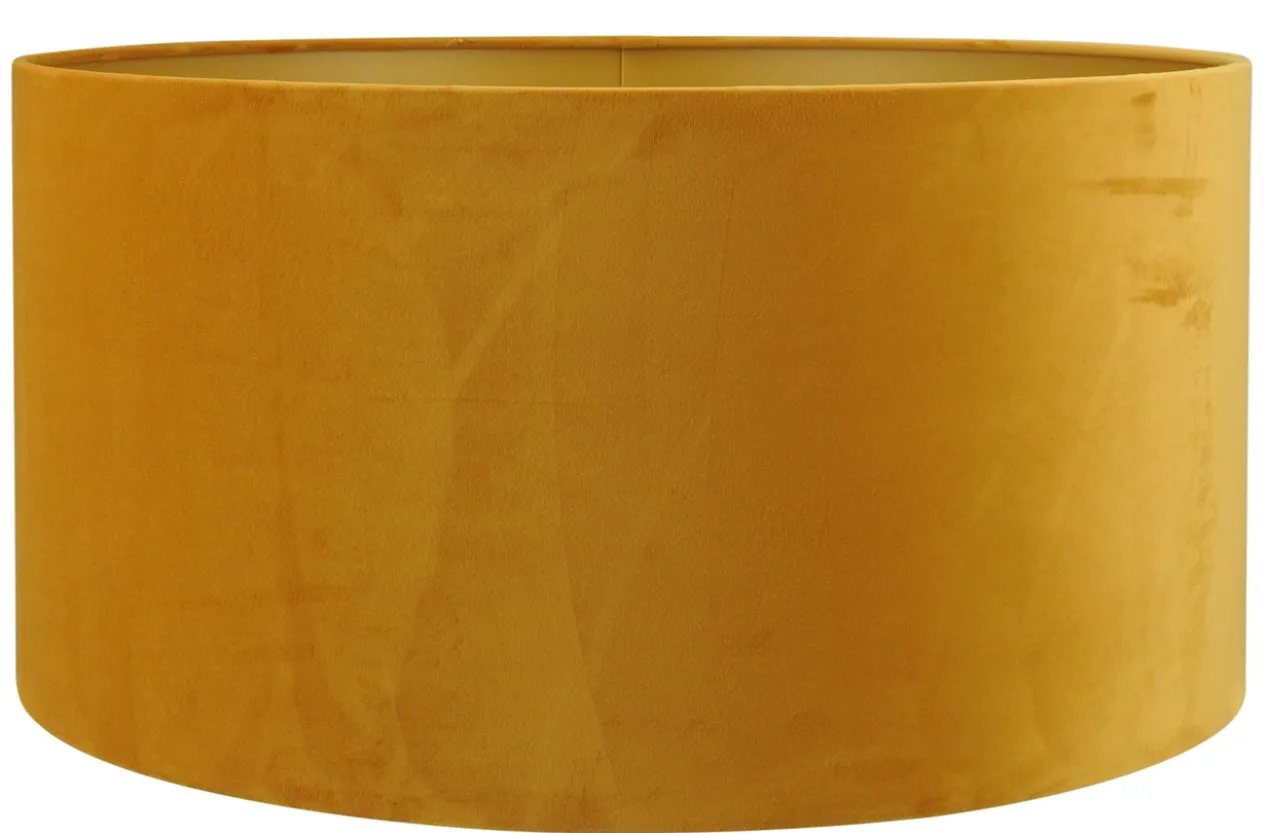 Lampenkap San Remo velours oker 50x50x25cm