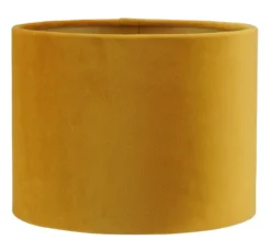 Lampenkap San Remo velours oker 20x20x15cm