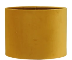 Lampenkap San Remo velours oker 20x20x15cm