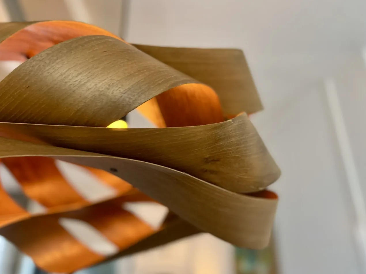Lampenkap Swell Teak
