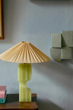 Lampenvoet base lime