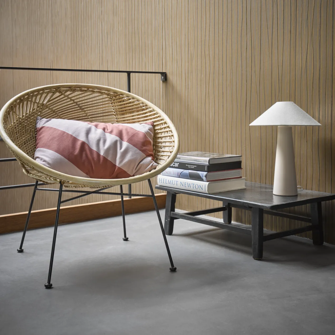 Lampenvoet Cone Lamp Base S matt nude