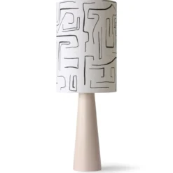Lampenvoet Cone Lamp Base S matt nude