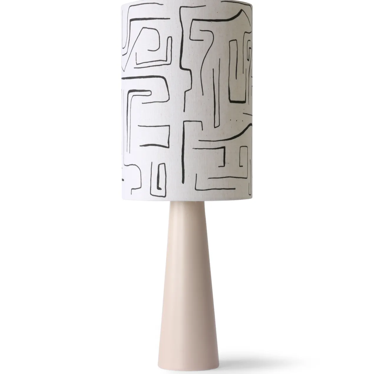 Lampenvoet Cone Lamp Base S matt nude