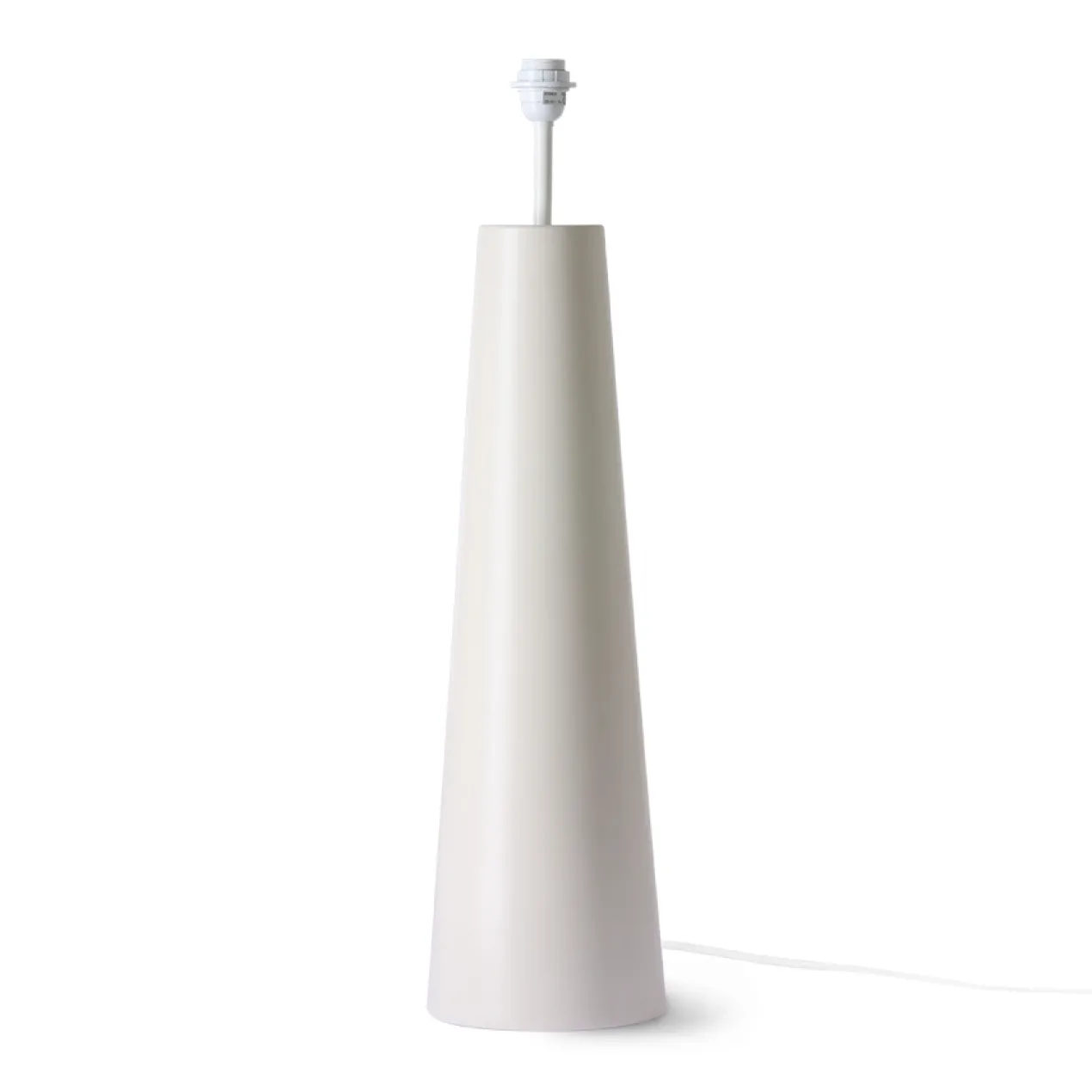 Lampenvoet Cone XL cream
