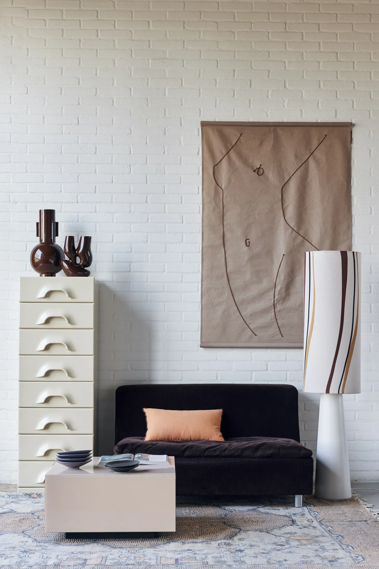 Lampenvoet Cone XL cream