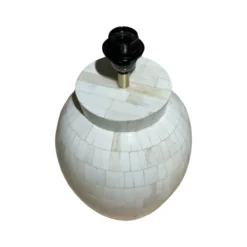 Lampvoet Bone wit 20x20x27