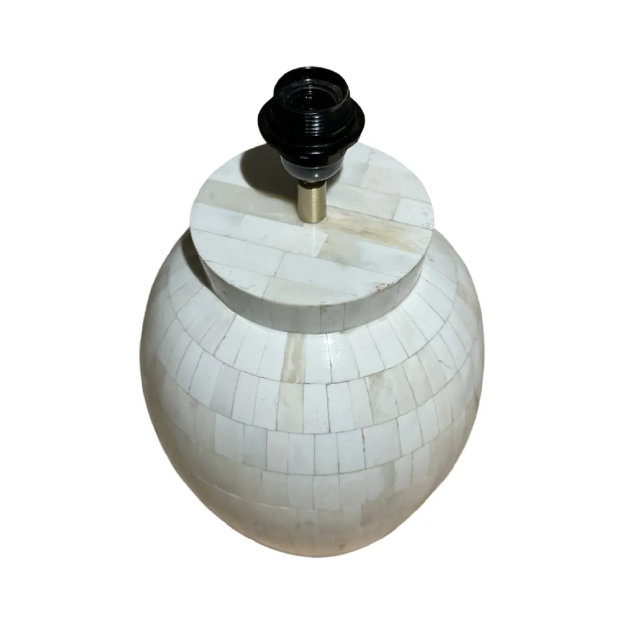 Lampvoet Bone wit 20x20x27