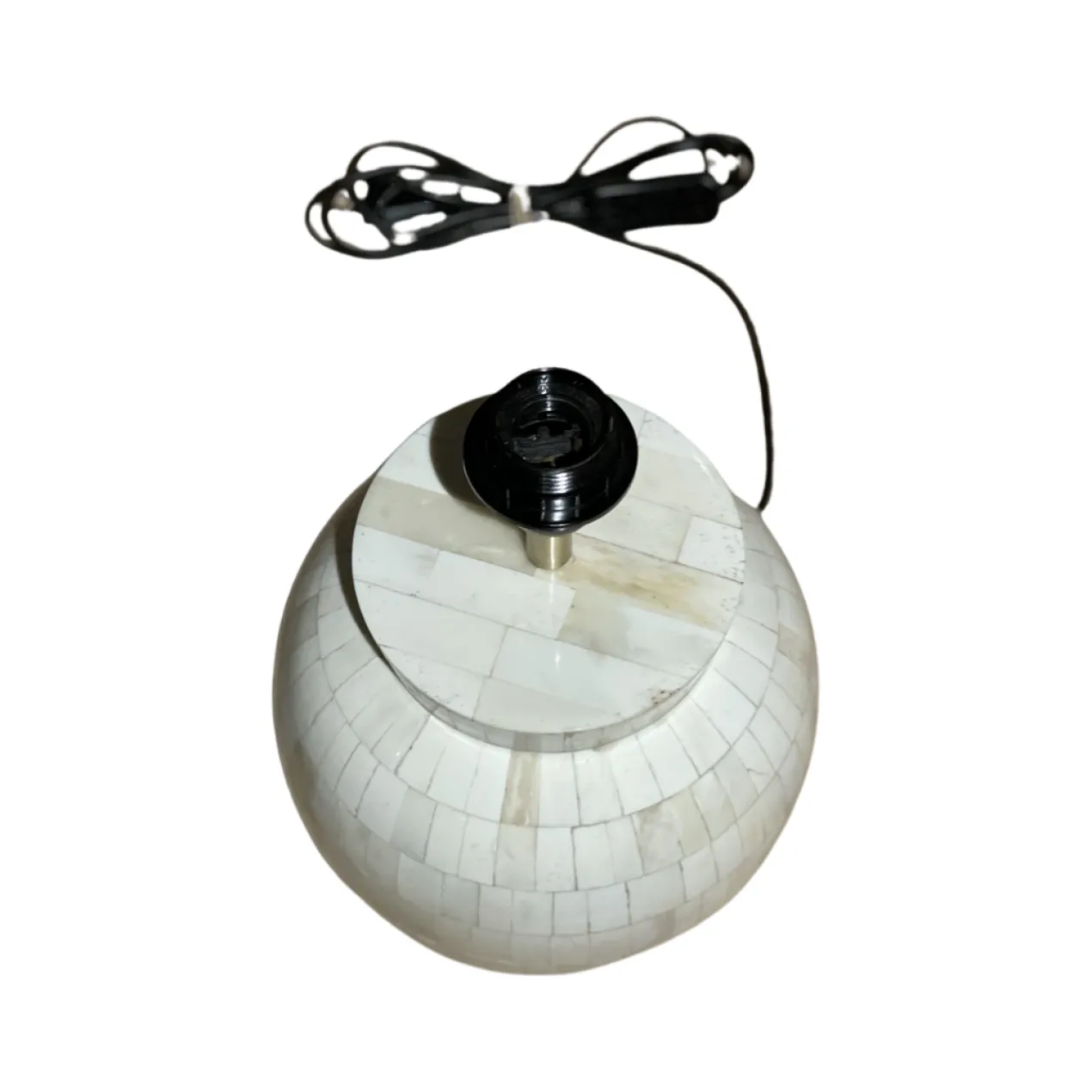 Lampvoet Bone wit 20x20x27