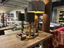 Lampvoet geel/oranje uniek