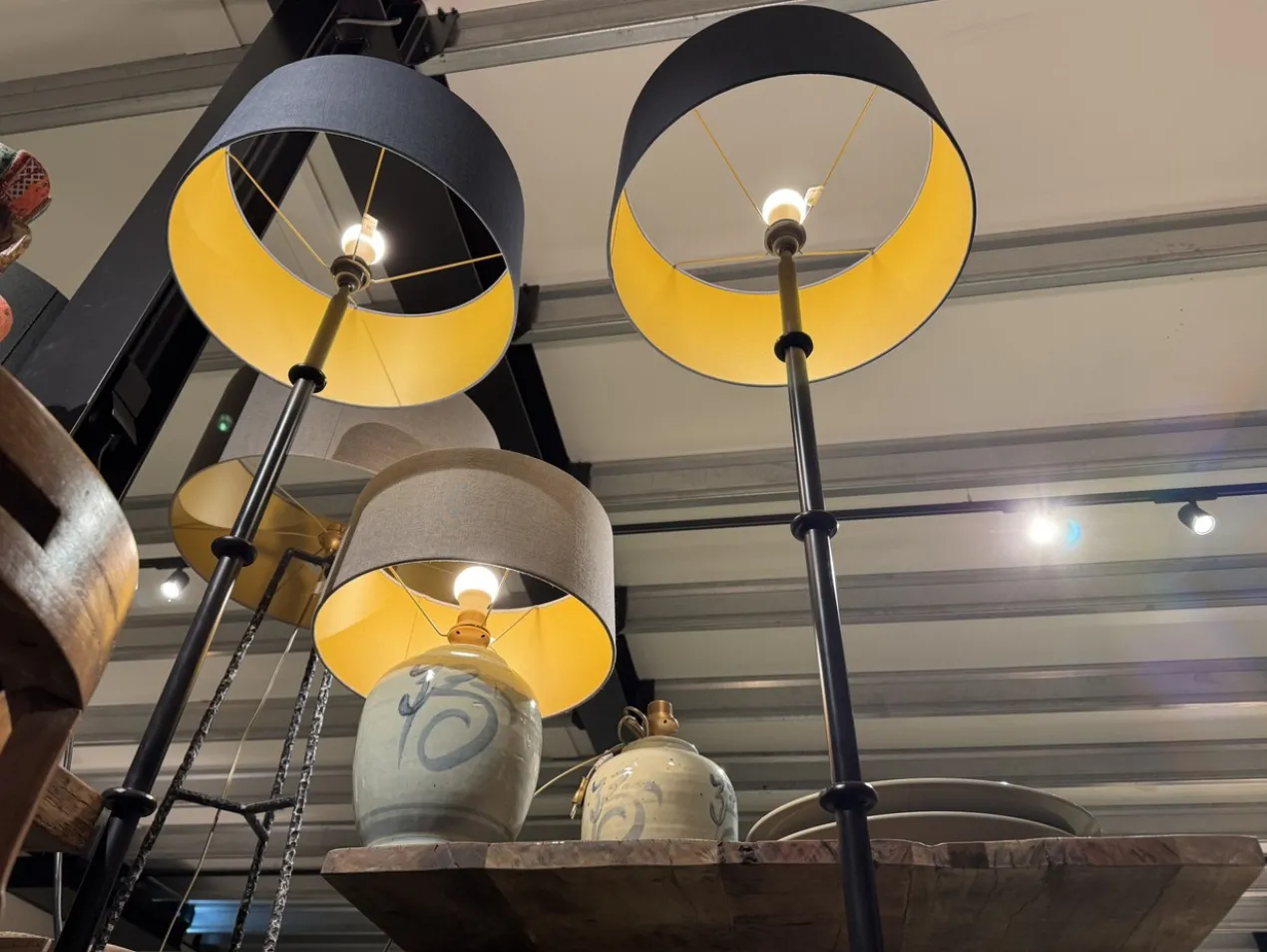 Lampvoet knobbel ijzer