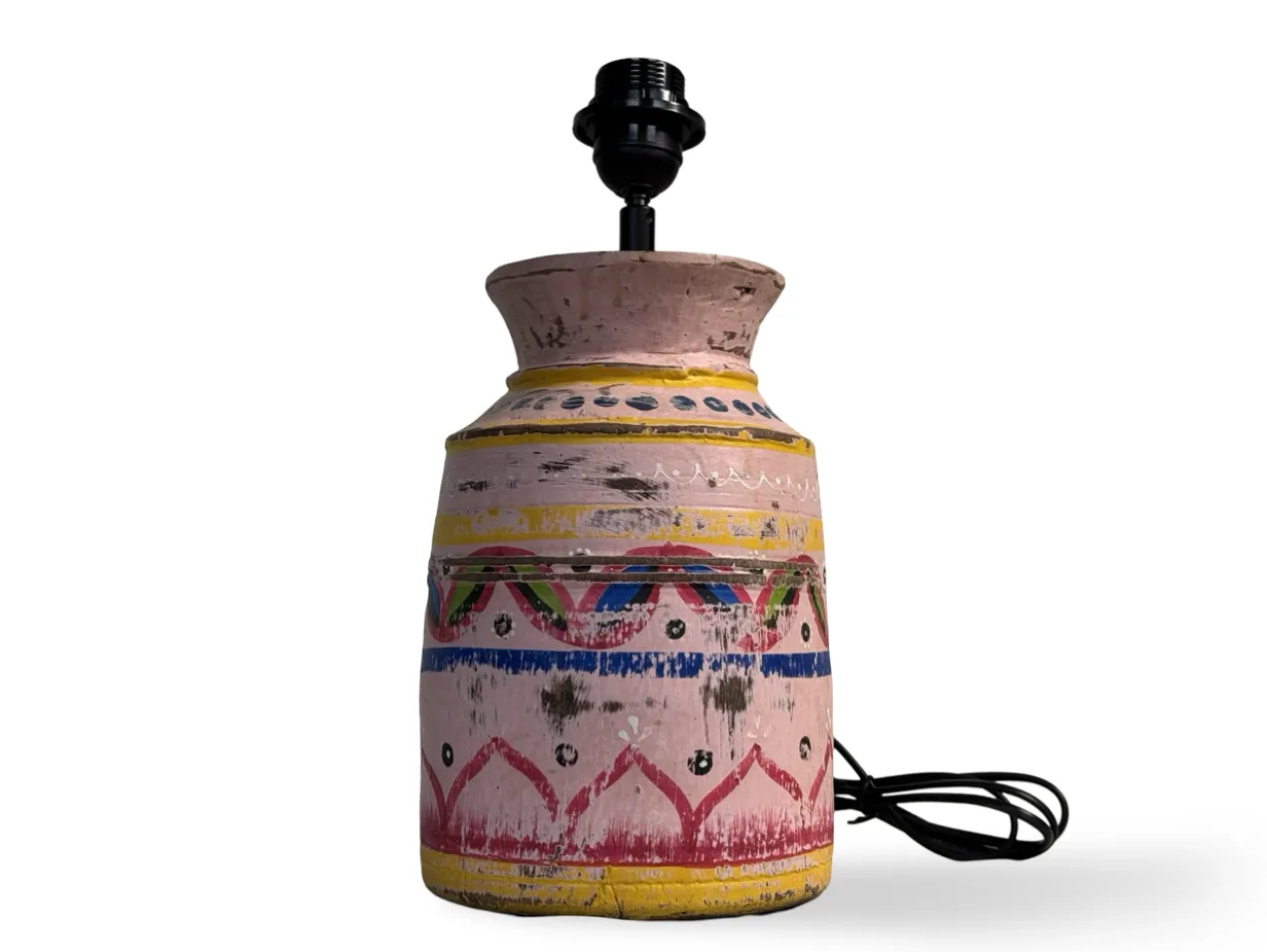 Lampvoet melkpot roze uniek