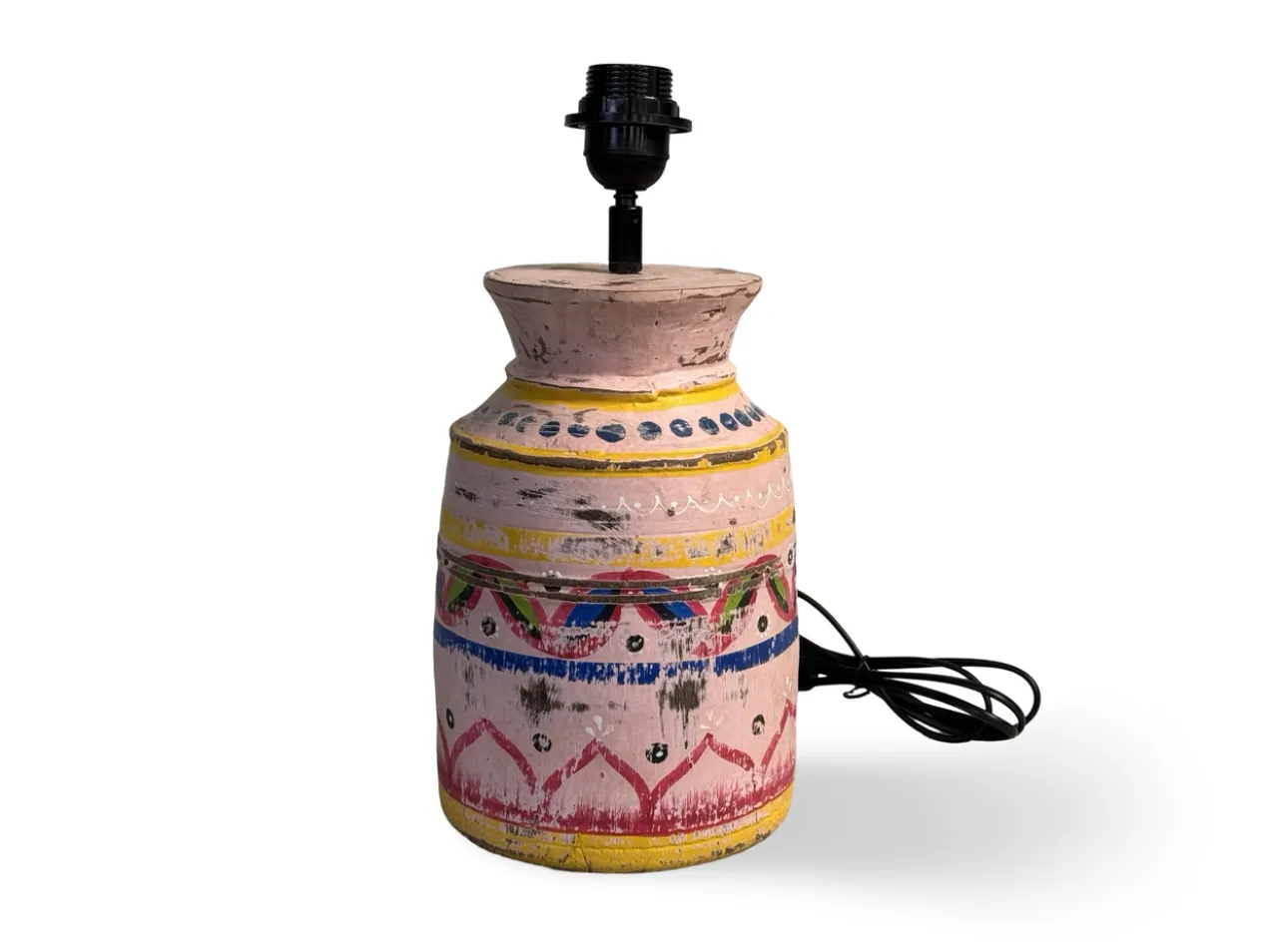 Lampvoet melkpot roze uniek