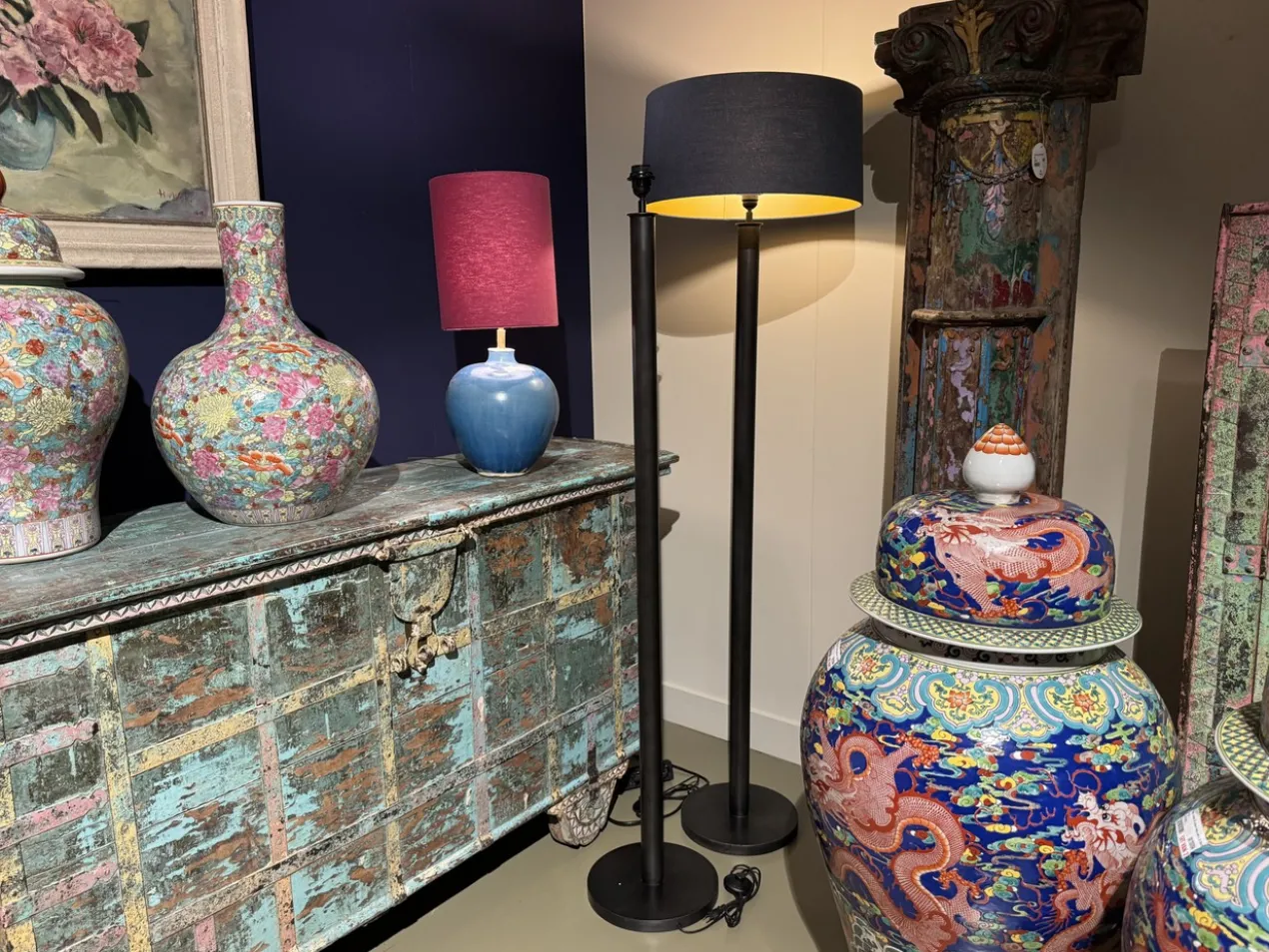 Lampvoet pilaar Vloerlamp pilaar
