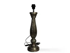 Lampvoet wit metaal uniek