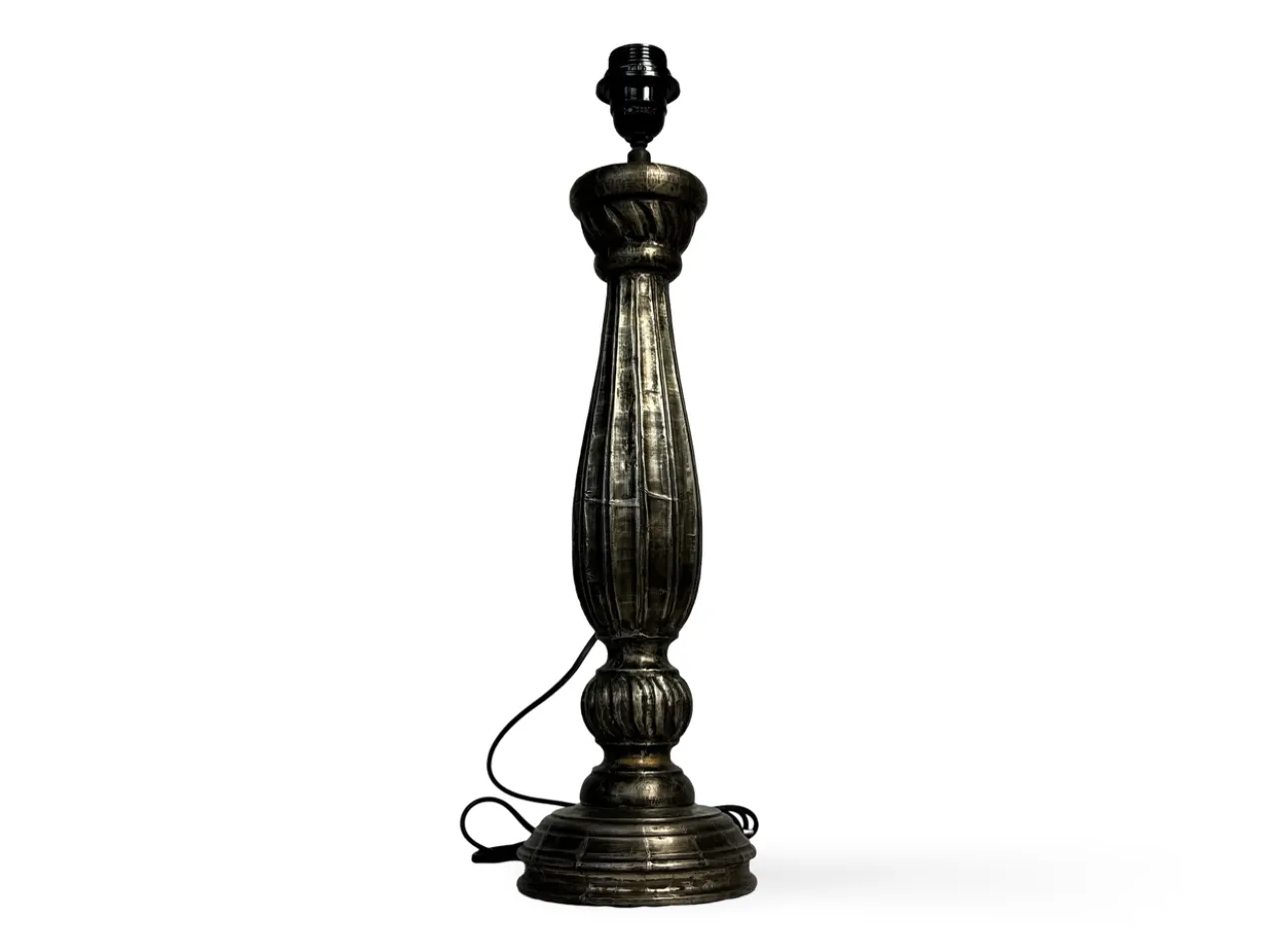 Lampvoet wit metaal uniek