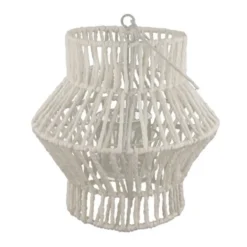 Lantern paper rope white