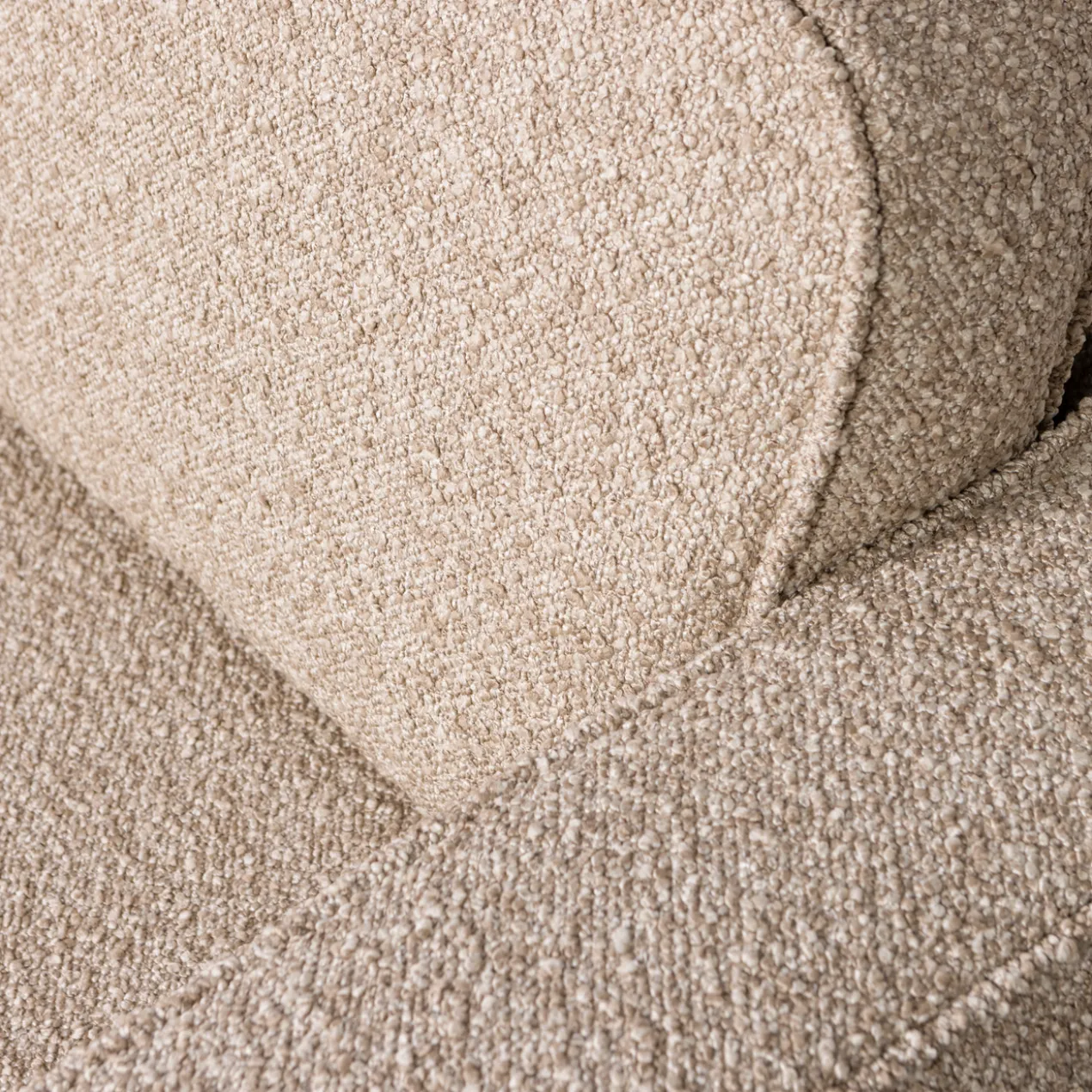 Lazy draaifauteuil boucle naturel