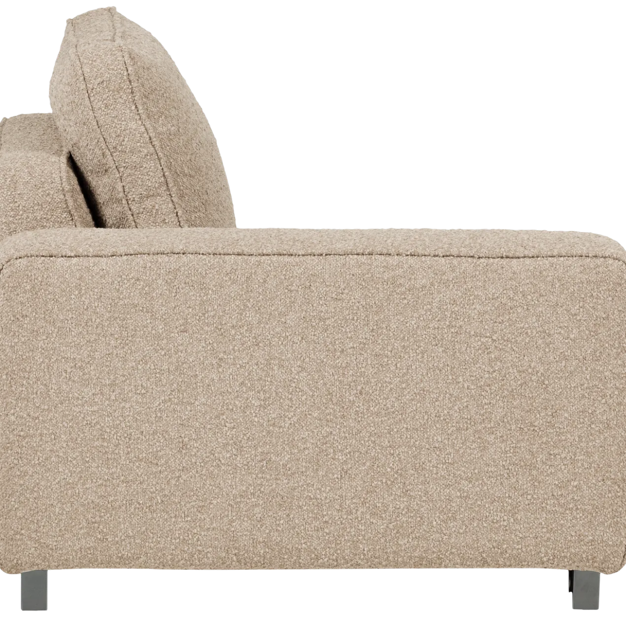 Lazy 1-zits element met arm links boucle naturel