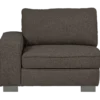 Lazy 1-zits element met arm links boucle antraciet