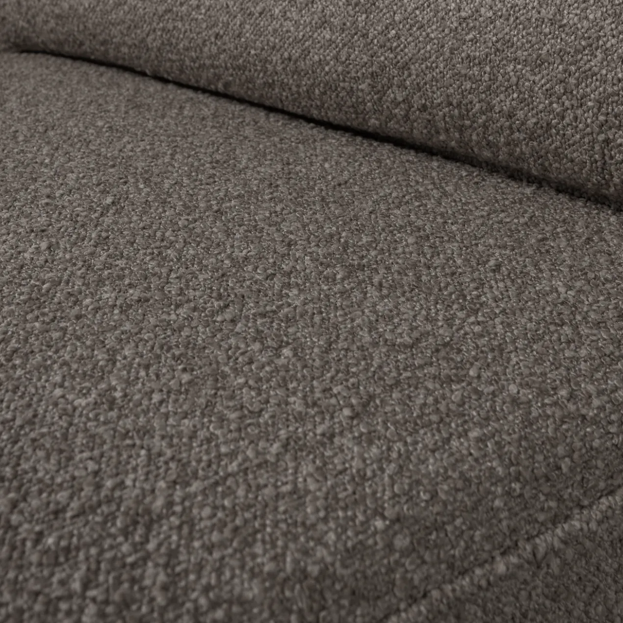 Lazy 1-zits element met arm rechts boucle antraciet