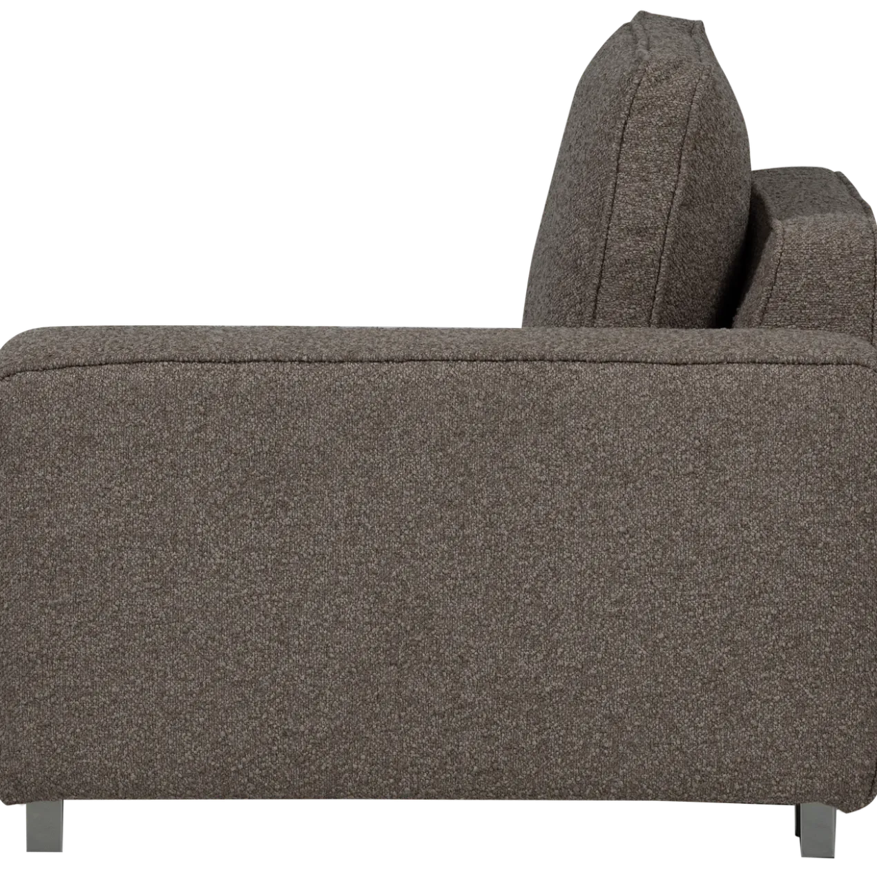 Lazy 1-zits element met arm rechts boucle antraciet