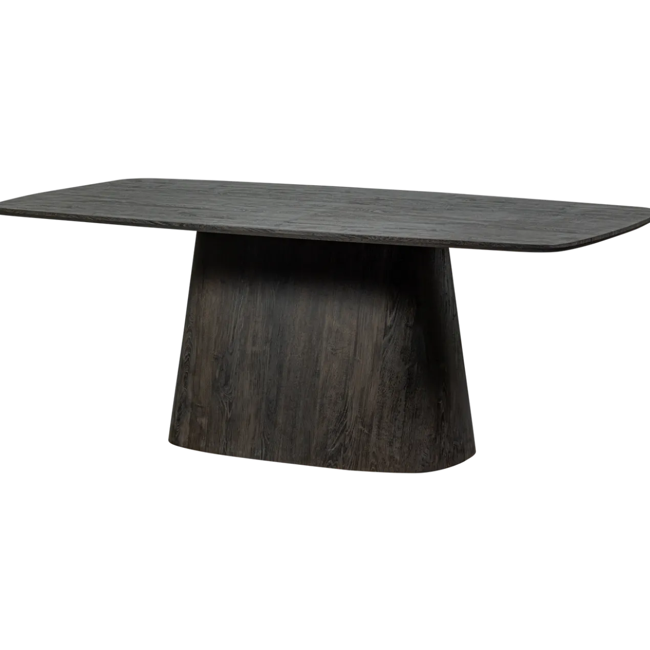 Leah eettafel mdf donkerbruin 200x105 cm