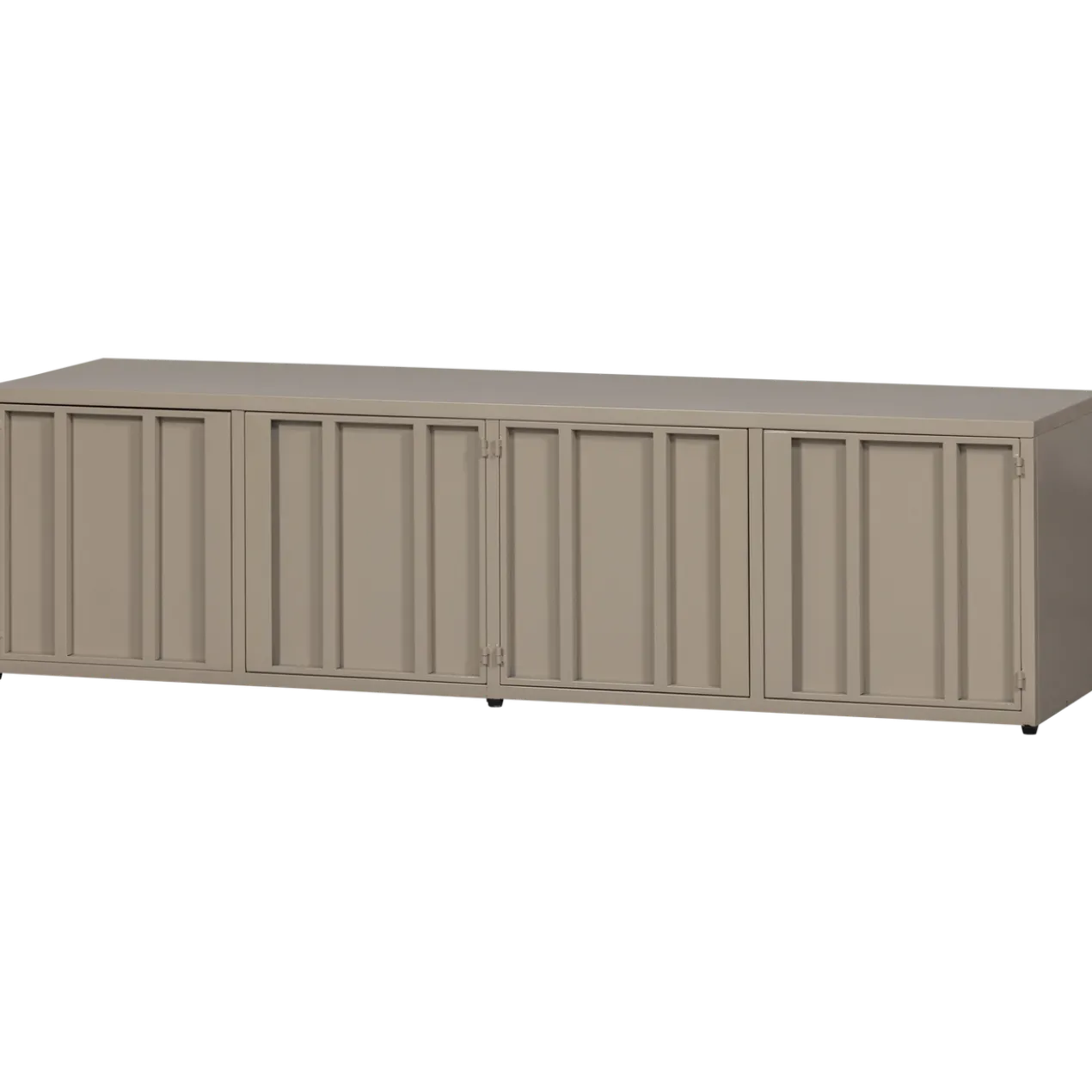 Level tv meubel metaal zand 44x160 cm