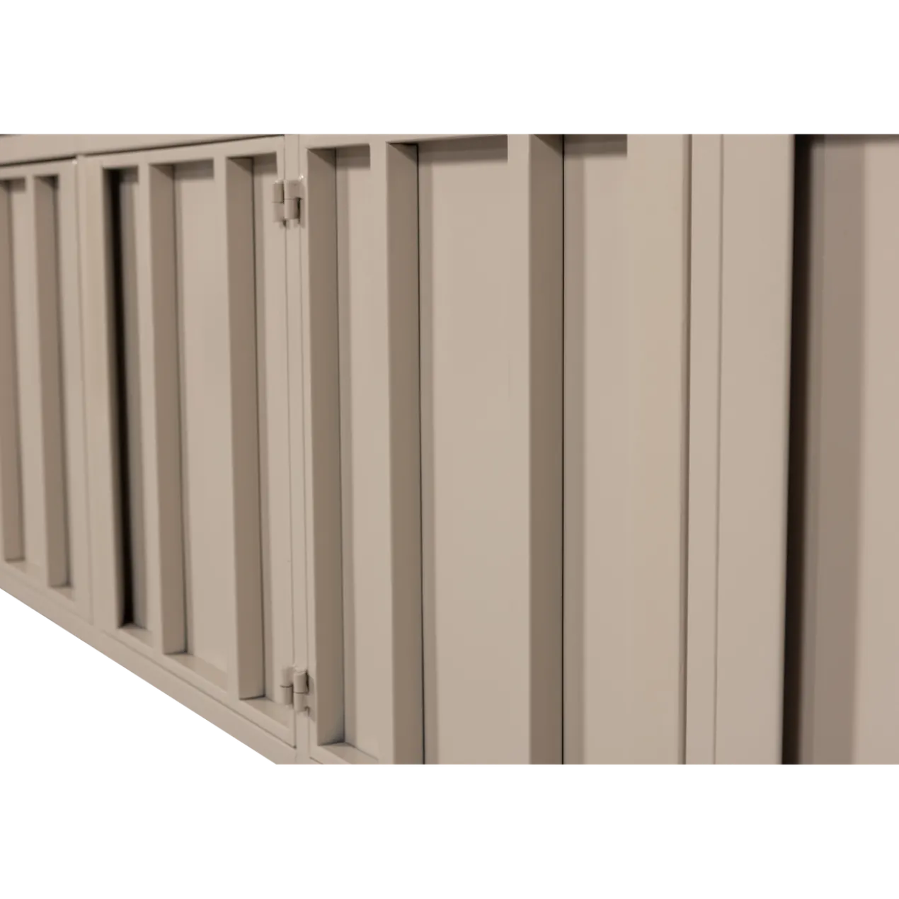 Level tv meubel metaal zand 44x160 cm